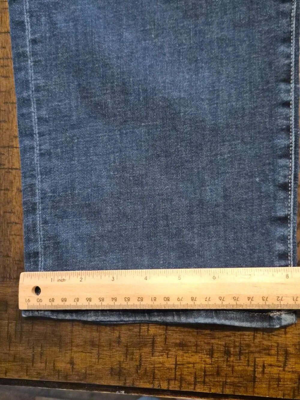 Mavi Jeans Matt Relaxed Straight Leg Dark Wash Blue Denim Mens Size 38x34 G598